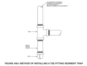 Florida Code Gas Sediment Trap