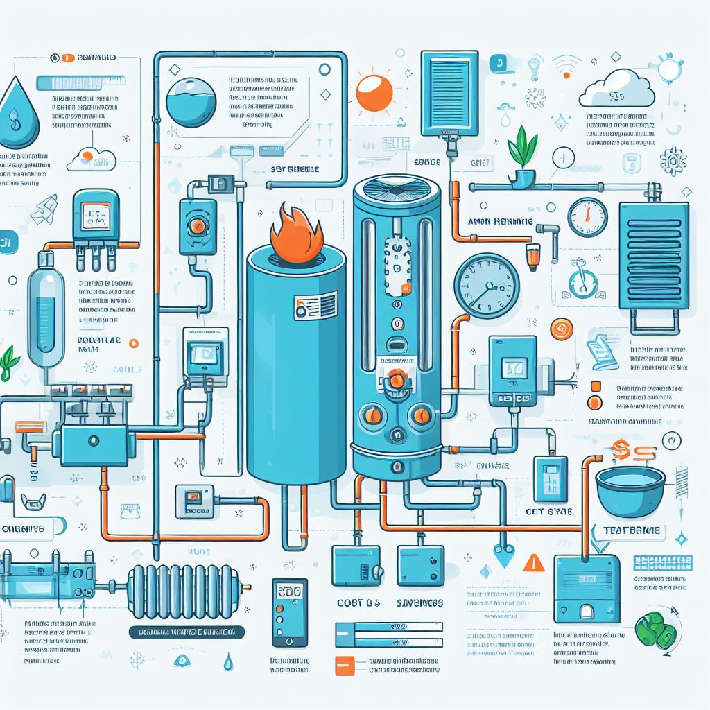 Water heater illustration