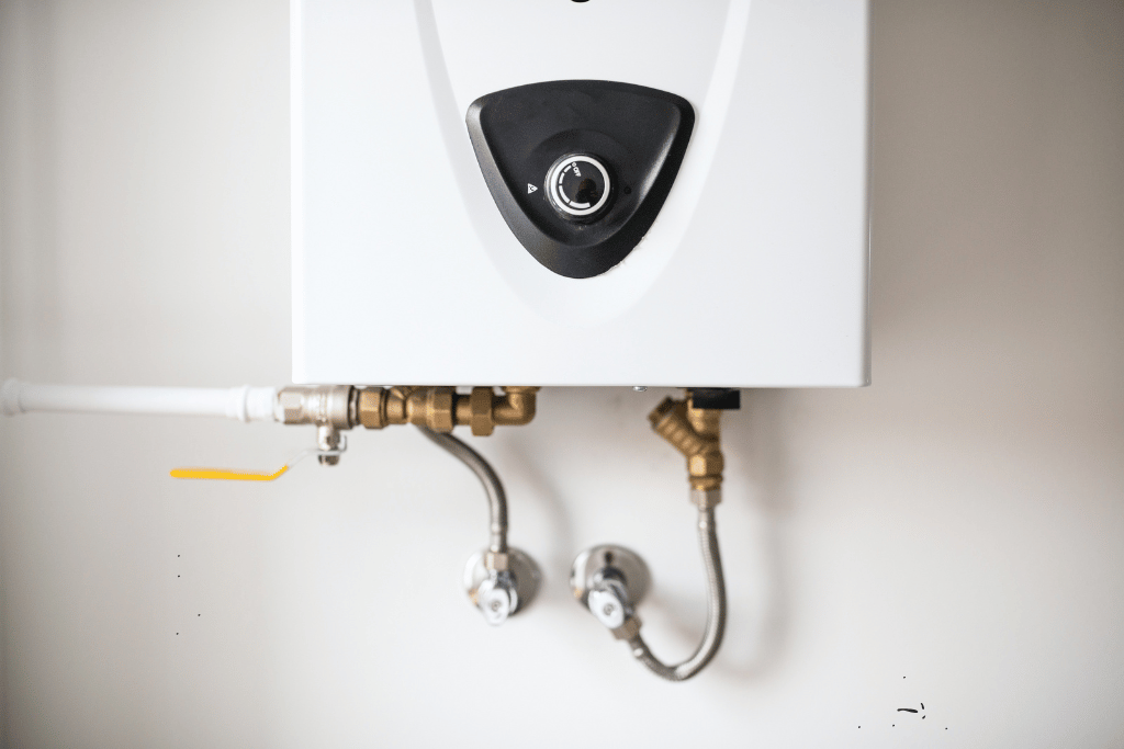 How to install a point of use water heater for showers