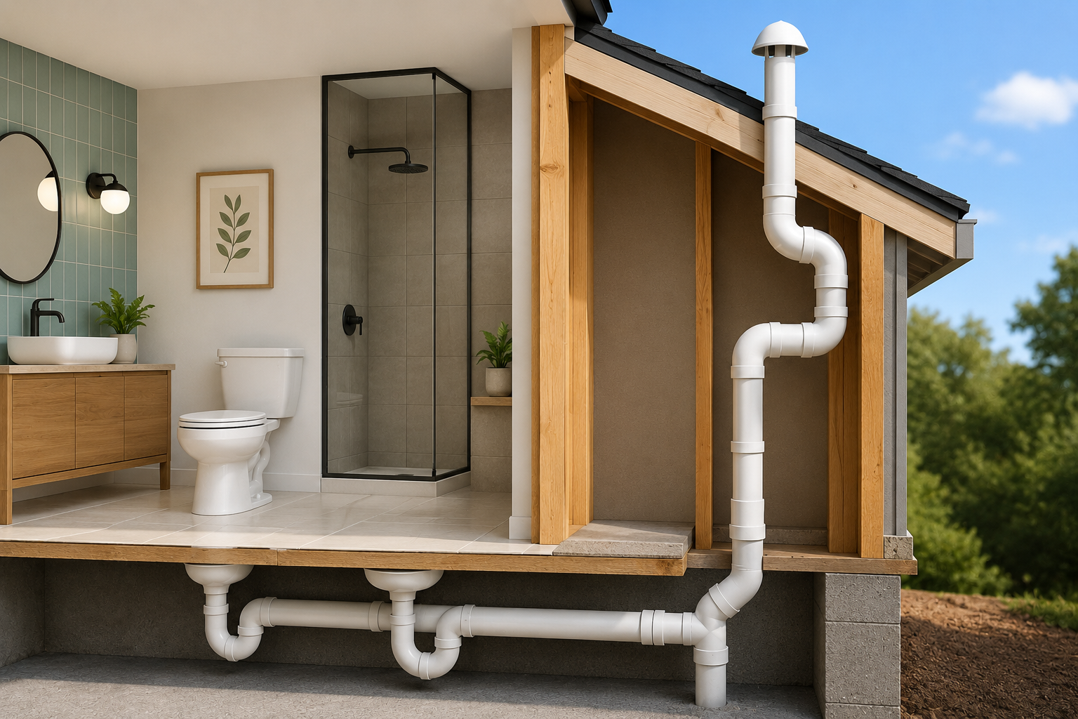 Can Plumbing Vents Have Bends